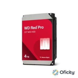Disco Duro WD Red Pro 4TB para NAS 3.5 SATA III 6 Gbit/s 7200RPM 256MB Caché