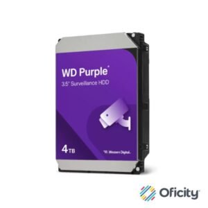 Disco duro Western Digital 4TB para Videovigilancia WD PurpleSATA 6Gb/s 3.5 inch