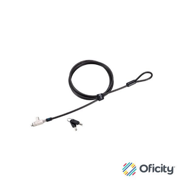 Candado Dell Slim N17 2.0 Keyed Laptop Lock for Wedge-Shaped Slots