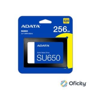 Unidad de Estado Solido SSD Adata Interno 256GB SATA III 2.5 520/450MBs