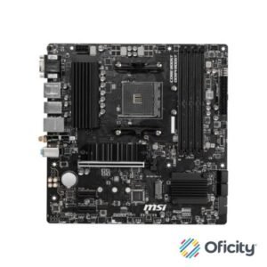 Tarjeta Madre MSI B550M Pro-VDH WIFI 4xDDR4 128GB 4400Mhz PCIe 4.0 M.2 1xHDMI 1xDP 1xVGA S AM4 mATX Wi-Fi BT