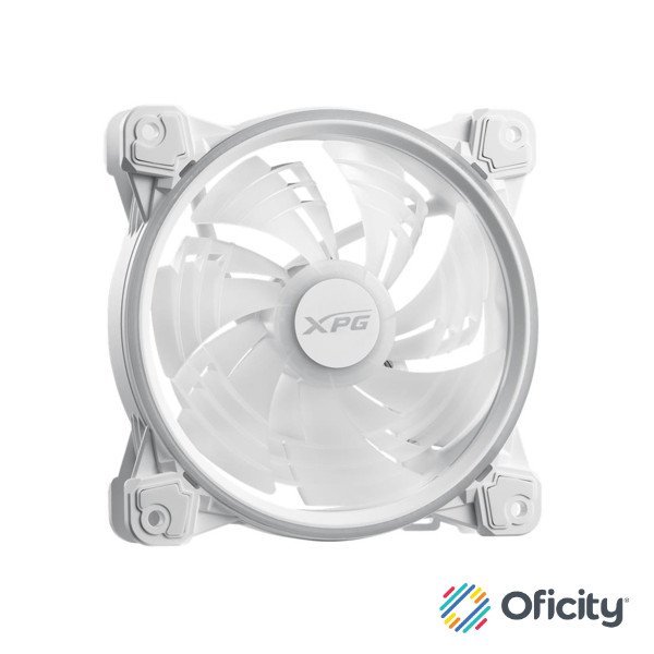 Ventilador XPG Hurricane 120mm ARGB PWM 120mm 2000RPM ARGB Blanco