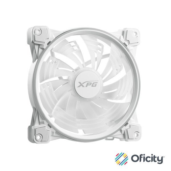 Ventilador XPG Hurricane 140mm ARGB PWM 140mm 1800RPM ARGB Blanco