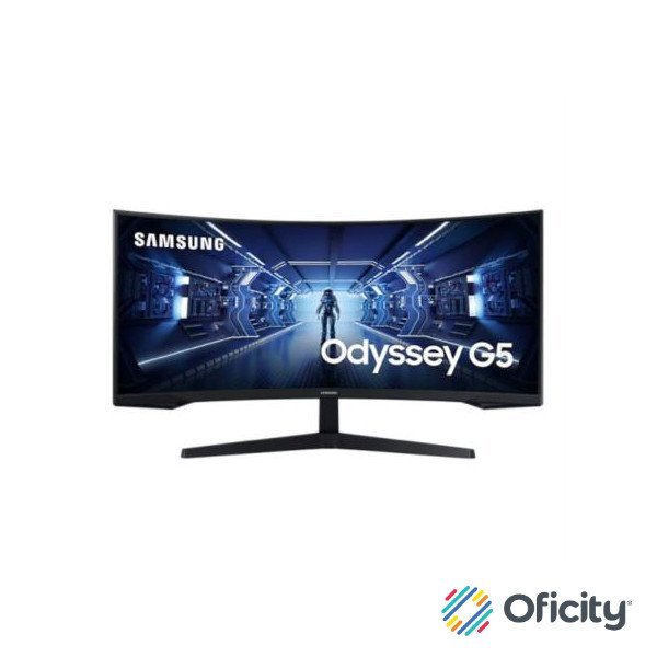 Monitor Samsung 34" Odyssey G5 WQHD Resolución 3440x1440 Panel VA
