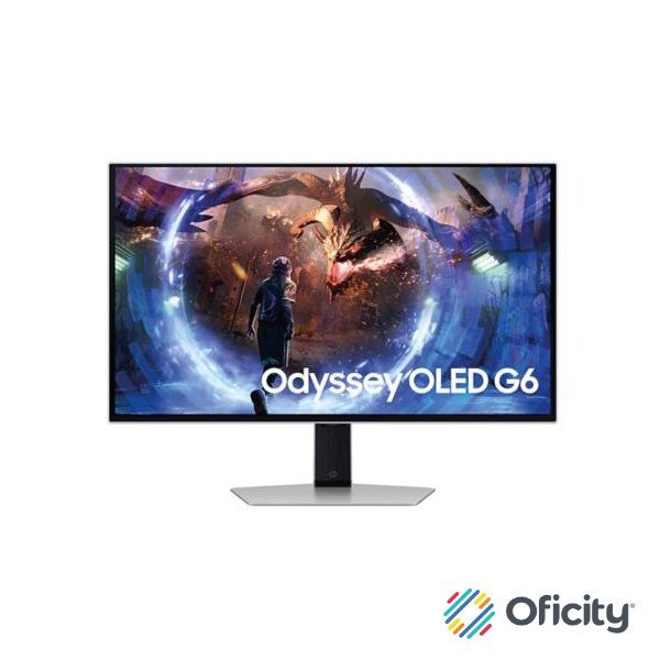 Monitor Samsung 27" Odyssey OLED G6 360 Hz Plata
