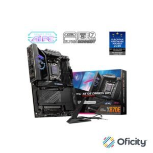 Tarjeta Madre MSI MPG X870E CARBON WIFI ATX Socket AM5 AMD X870E 256GB DDR5 HDMI/DP para AMD