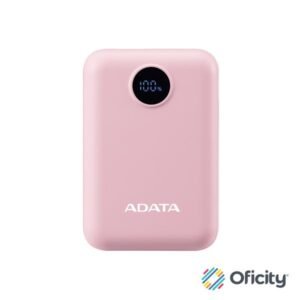 Power Bank Adata 10000mAh Digital PC10022 Rosa