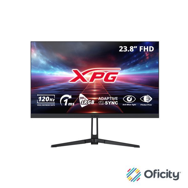 Monitor XPG 23.8" Plano IPS 1920X1080 FHD 120hz Negro