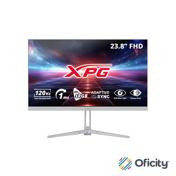 Monitor XPG 23.8" Plano IPS 1920X1080 FHD 120hz Blanco