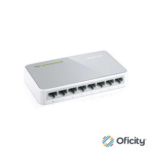 MINI SWITCH DE ESCRITORIO TP-LINK CON 5 PUERTOS FAST ETHERNE
