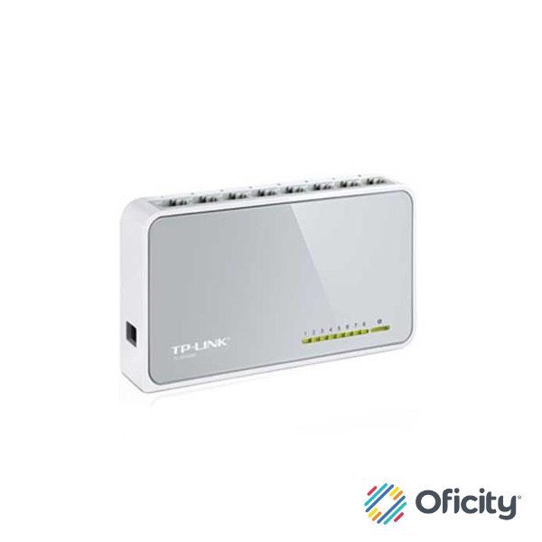 MINI SWITCH DE ESCRITORIO TP-LINK CON 5 PUERTOS FAST ETHERNE