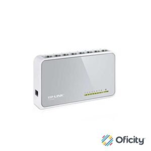 MINI SWITCH DE ESCRITORIO TP-LINK CON 8 PUERTOS FAST ETHERNE