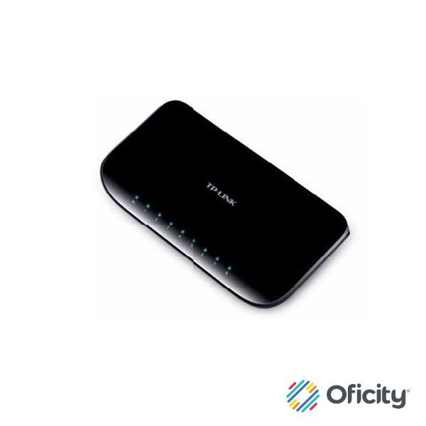 SWITCH GIGABIT DE ESCRITORIO TP-LINK DE 8 PUERTOS RJ45 DE 10