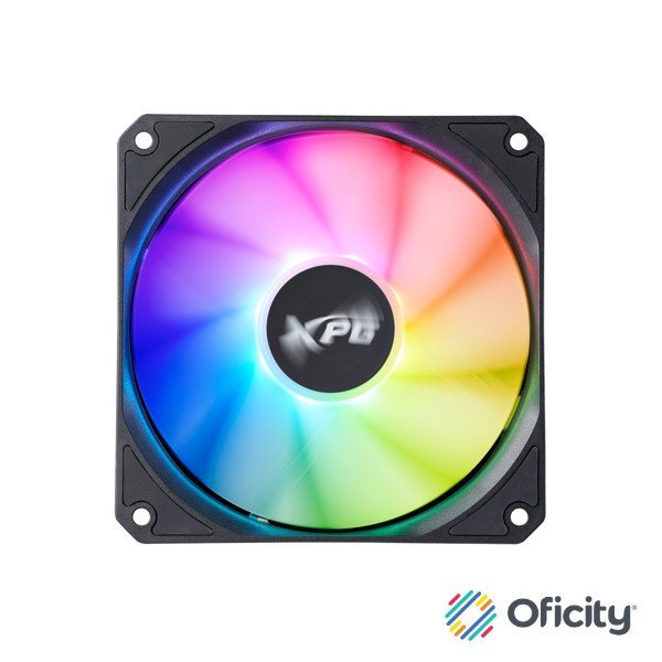 Ventilador XPG Vento R 120 PWM 120mm 1600RPM ARGB Negro