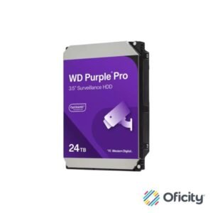 Disco Duro interno Western Digital Purple Pro Surveillance de 24 TB SATA 6 Gb/s caché 512 MB 3.5