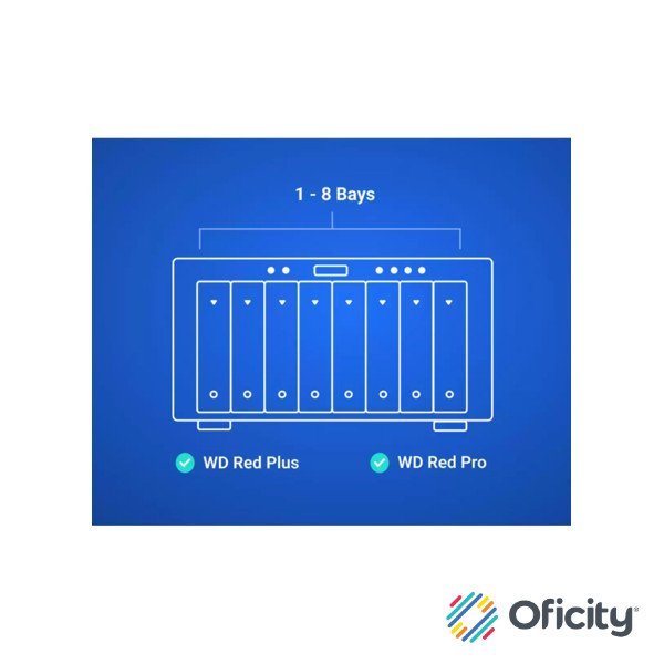 Disco Duro Western Digital 4TB Red Plus NAS SATA de 3.5 pulgadas up to 180MB/s 5400 RPM - caché 128MB