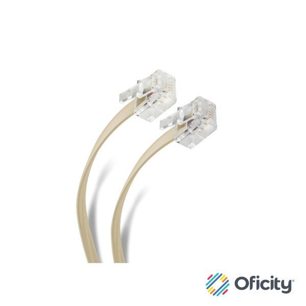 Cable Telefónico Steren Plug-Plug (RJ11) de 10m