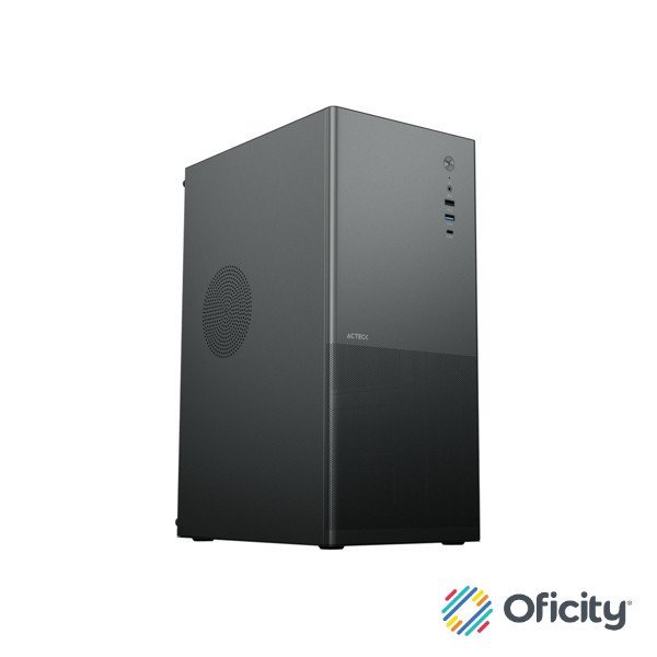 Gabinete Acteck Media Torre Rex Max GM757 Negro