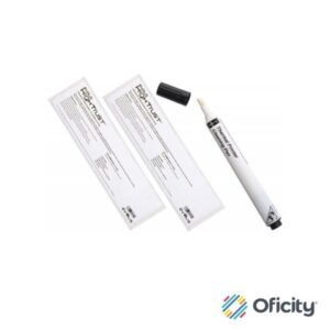 Kit de limpieza completo Evolis 2 Tarjetas T 1 Pluma para cabezal