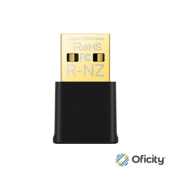 Adaptador TP-Link AX1800 Nano Dual Band Wi-Fi 6 USB Internal Antennas USB 2.0