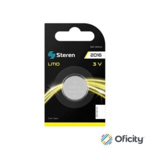 Pila de Litio Steren Tipo Botón 3Vcc 55mAh Uso equipo fotográfico