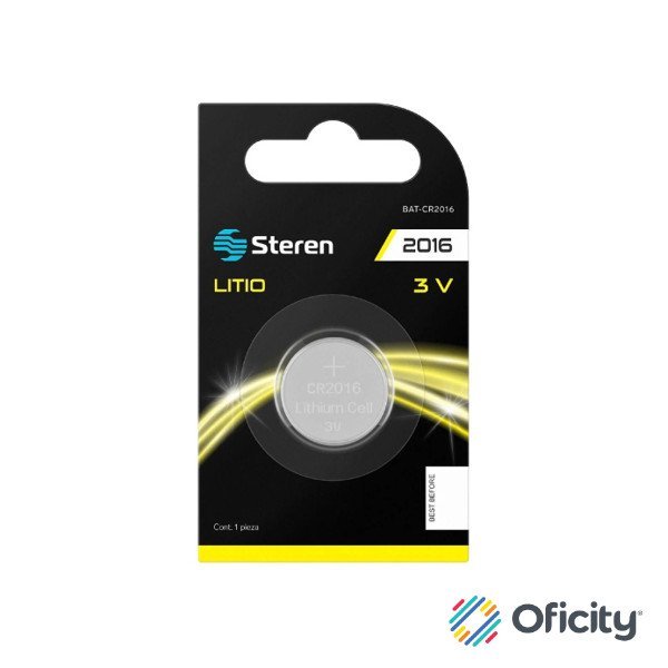 Pila de Litio Steren Tipo Botón 3Vcc 55mAh Uso equipo fotográfico