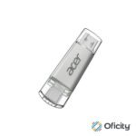 Memoria Biwin USB Acer UT300 32GB DUAL USB-A/USB-C Plata