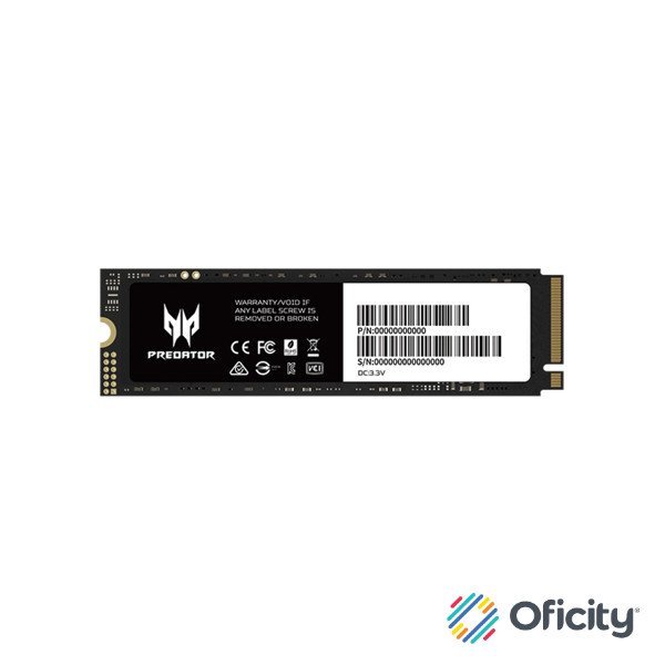 Unidad SSD Biwin Predator GM7 NVMe 1TB M.2 6300 MB/s Escritura 7200 MB/s Lectura PCI Express 4.0