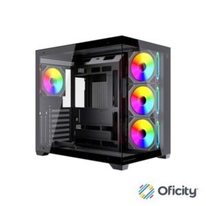 Gabinete Gamer Balam Rush Media Torre Tank Core Ultra GM925 Balam Rush Negro