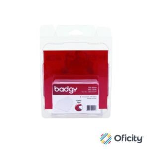Paquete de tarjetas Evolis de PVC Blanco para Badgy 100/200 .020