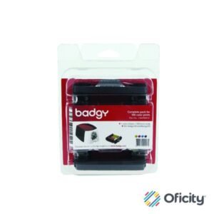 Cinta de Impresión Evolis Ribbon para Badgy 100/200 YMCKO + PVC R-100 Impresiones