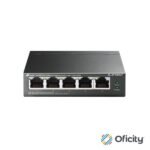 Switch TP-Link 5-Port 10/100 Mbps Desktop 4-Port PoE 4× 10/100 Mbps PoE Ports 1× 10/100 Mbps Non-PoE Port