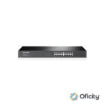 Switch TP-Link 16-Port Gigabit Switch 16× Gigabit RJ45 Ports 1U 19-inch Rack-mountable Steel Case Plug and Play
