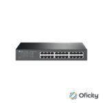 Switch TP-Link 24-Port Gigabit Switch 24× Gigabit RJ45 Ports 1U 13-inch Rack-mountable Steel Case Plug and Play