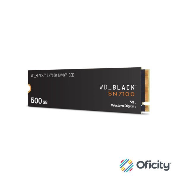 Unidad SSD M.2 WD 500GB Black SN7100 PCI EXPRESS 4.0 NVME