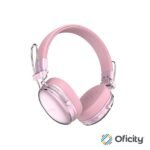 Audífonos Acteck con Micrófono Luxe Chic HP710 Bluetooth Inalámbrico USB-C Rosa