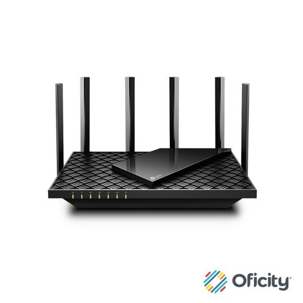 Router TP-LinkDual-Band Wi-Fi 6 574 Mbps at 2 4 GHz 4804 Mbps at 5 GHz 6× Antennas