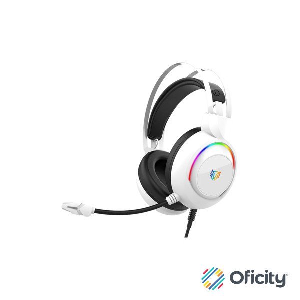 Audífonos Gamer Balam Rush Hesix II HS688 para Xbox OneXbox Series XSNintendo SwitchPCSmartphone Alámbrico 3.5mm Blanco