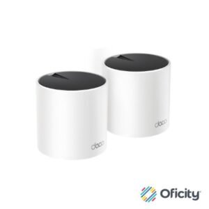 Punto de Acceso TP-Link MU-MIMO Mesh Wi-Fi 6 Double Band 574 Mbps at 2 4 GHz 2402 Mbps at 5 GHz 2 pack