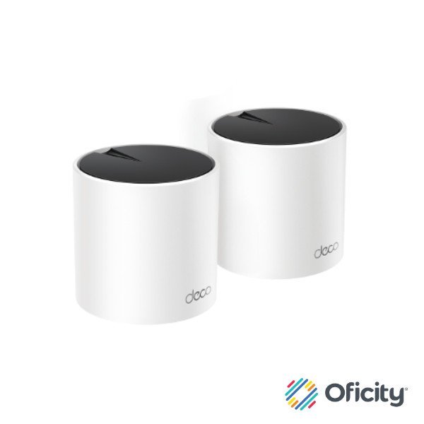Punto de Acceso TP-Link MU-MIMO Mesh Wi-Fi 6 Double Band 574 Mbps at 2 4 GHz 2402 Mbps at 5 GHz 2 pack