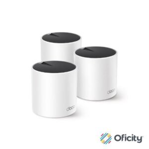 Punto de Acceso TP-Link MU-MIMO Mesh Wi-Fi 6 Double Band 574 Mbps at 2 4 GHz 2402 Mbps at 5 GHz 3 pack