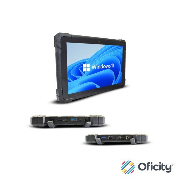 Tablet Ecline de uso Rudo con Touch Screen de 10.1 pulgadas CPU Intel Gemini lake N4120 800×1280 RAM8GB DDR ROM 128GB