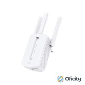 Router Extender Mercusys by TP-Link N300 Wi-Fi 300Mbps at 2 4GHz 3 External Antennas Wall Plugge