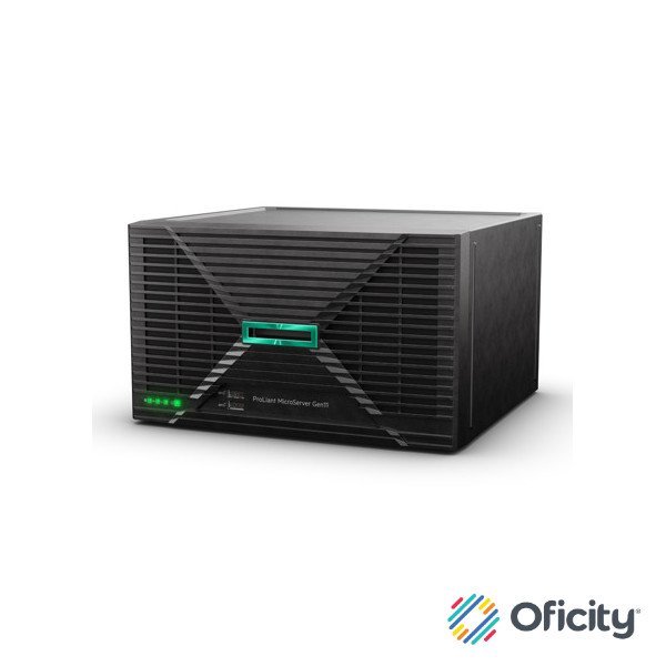 Servidor HPE ProLiant MicroServer Gen11 G7400 3.7GHz 2c 1P 1x16GB-U 4LFF-NHP 1x1TB HDD 1x180W PS LA Server