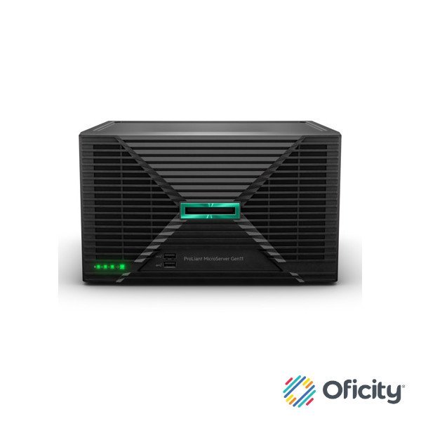Servidor HPE ProLiant MicroServer Gen11 6315P 2.8GHz 4c 1P 1x16GB-U 4LFF-NHP 1x1TB HDD 1x180W PS LA Server
