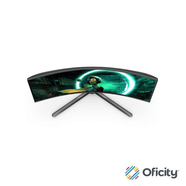 Monitor AOC 31.5" Gaming Curvo C32G3E Led 1920x1080 Full HD FreeSync 165Hz HDMI DisplayPort Negro