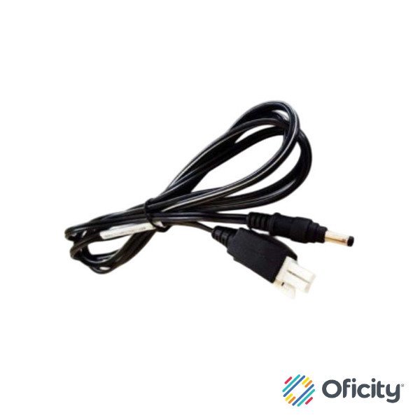 Cable CC Zebra para Conectar Bases de una Sola Ranura o Cables de Carga desde una Fuente de Alimentacion PWR-BUA5V16W0W