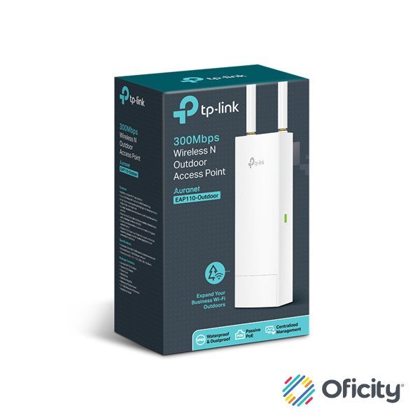 Access Point TP-Link Wireless Outdoor N 300MBPS 2.4Ghz