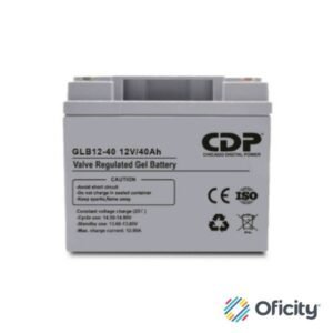 CDP Bateria de Gel Plomo acido seca sellada 12Vdc-40Ah paraUPO33-30/40HFAX