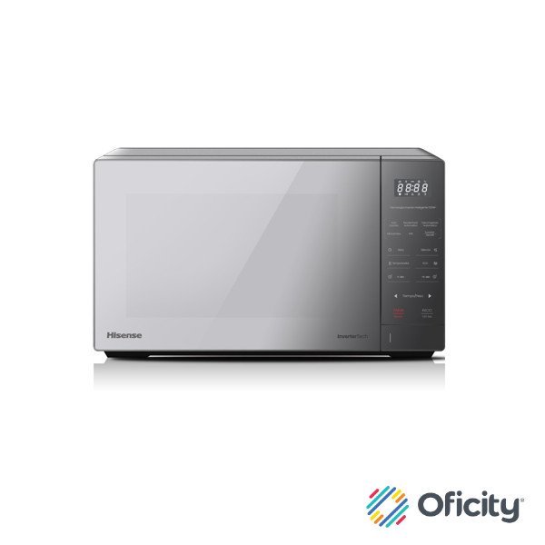 Horno de Microondas Hisense 0.9 CF. Silver